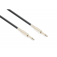 Kabel gitarowy Vonyx  6.3mm Mono - 6.3mm czarny - 1,5 m