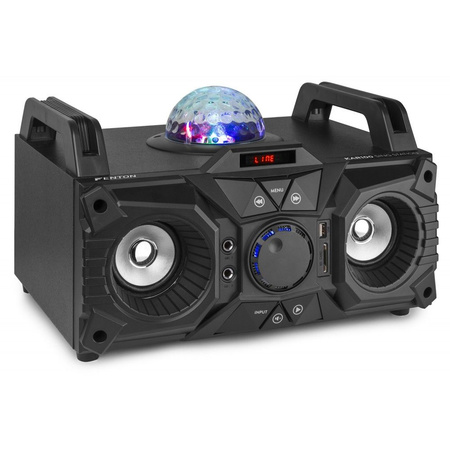 Boombox z efektem świetlnym BT Fenton KAR100