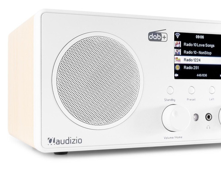 Radio internetowe  Bari DAB WiFi BT białe