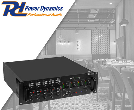 Wzmacniacz 4-strefowy matrycowy 4x 200W  PAM2004 Power Dynamics