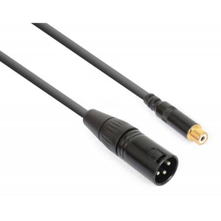 Cable Converter XLR [M] - RCA [F] 15cm