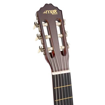 Max SoloArt Gitara klasyczna 39''+ akcesoria/ zestaw Sunburst