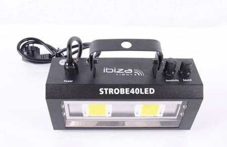 Stroboskop Ibiza STROBE-40-LED