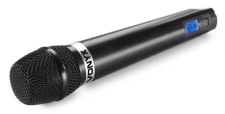 Zestaw mikrofonowy bezprzewodowy 2x mikrofon UHF Vonyx WM62
